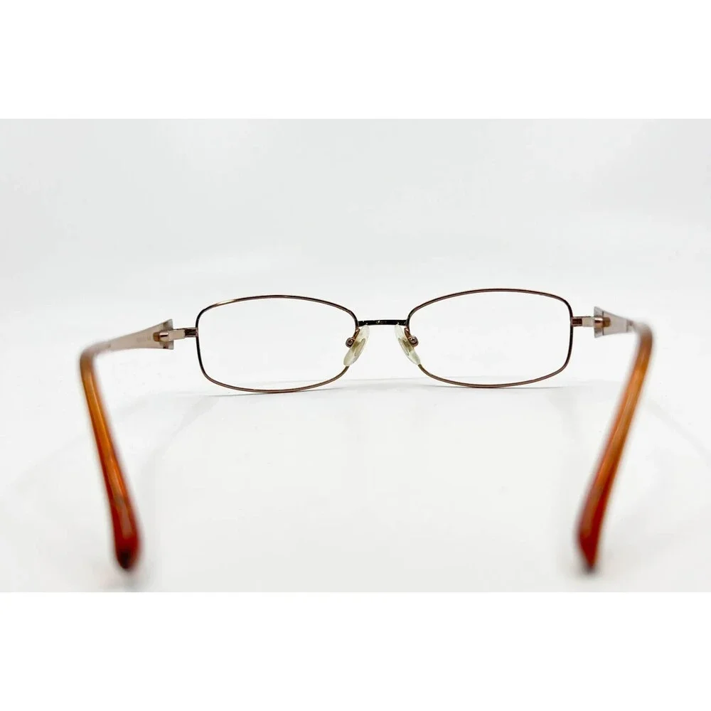 Seiko T189 Eyeglasses Frames Womens Gold Full Rim 51-17-135 15304